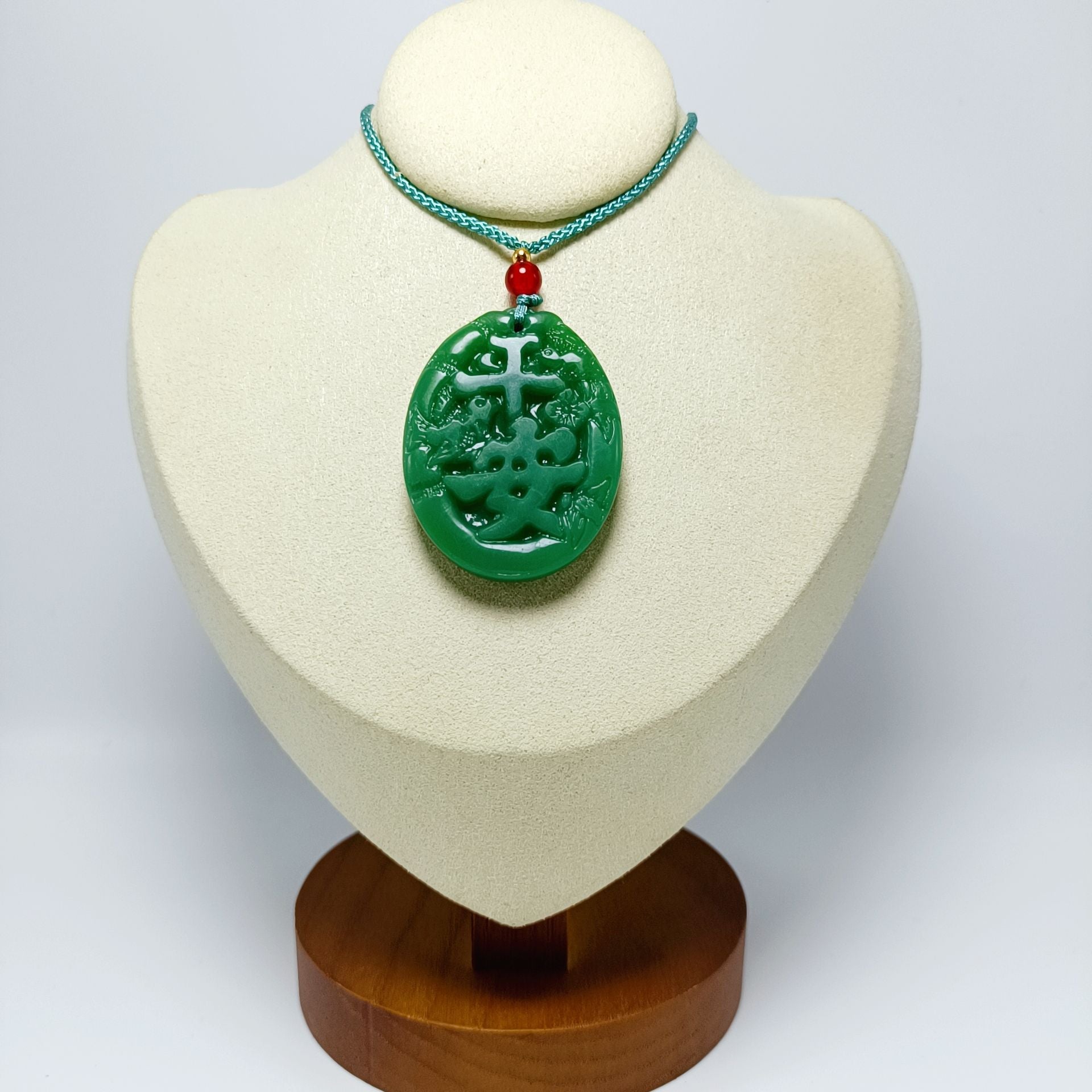 Jade Glass Dark Green Light Smooth Small Goldfish All Kinds Pendant