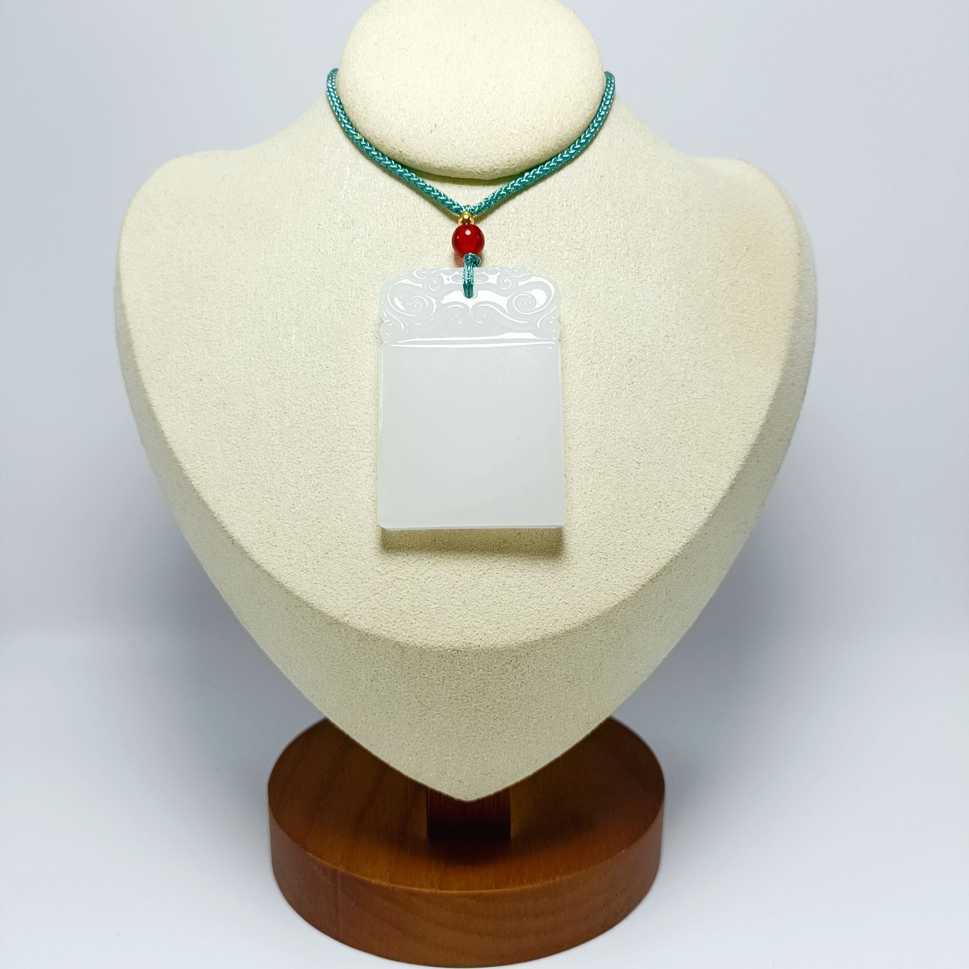 Jade Glass Dark Green Light Smooth Small Goldfish All Kinds Pendant