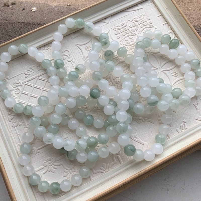 Women's Floating Flowers Half Mountain Water Antique Bracelet