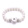 Attractive Retro Style Imitation Pearl Button Bracelet