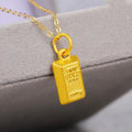 Women's & Men's Vietnam Placer Gold Rich Brass Gold-plated Pendant