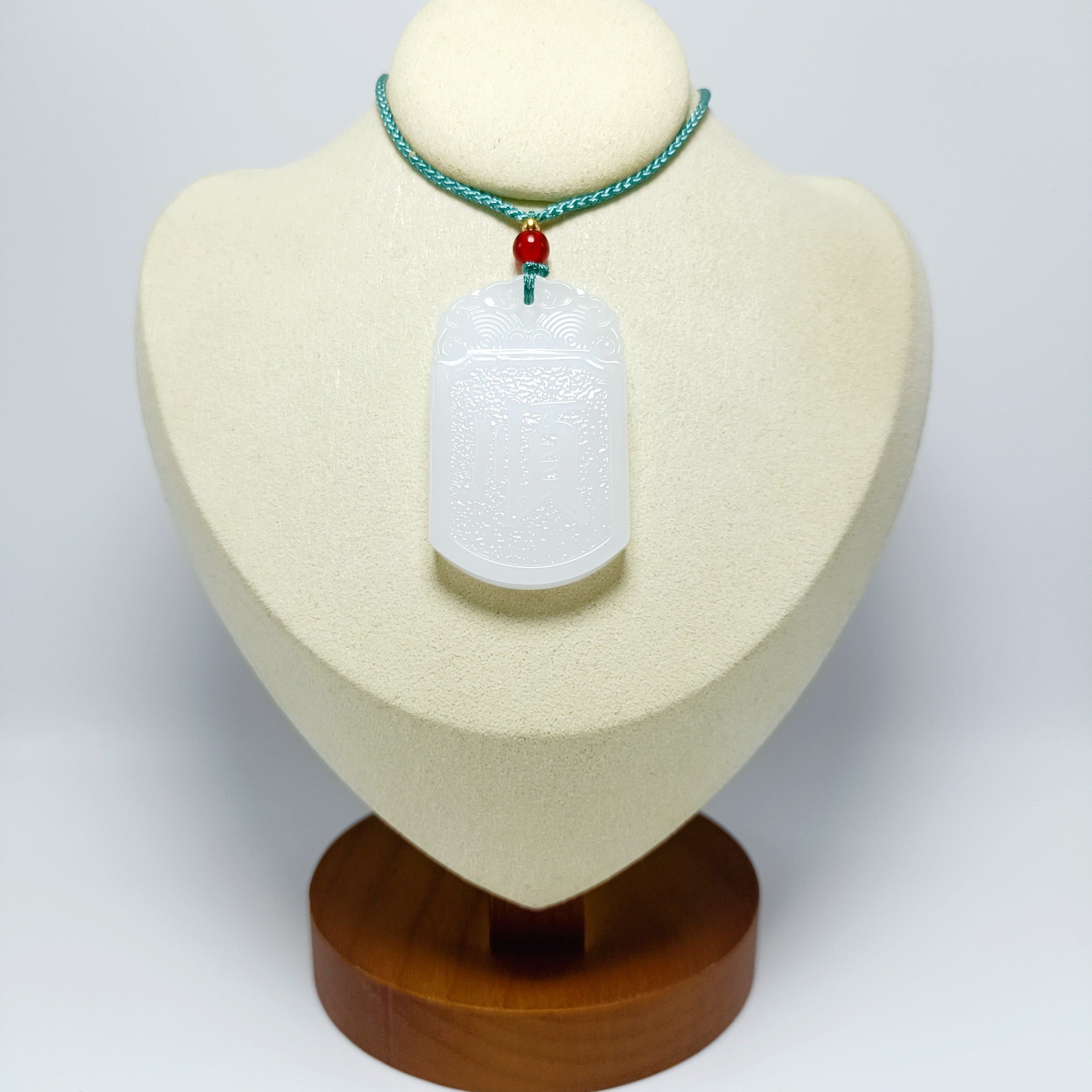 Jade Glass Dark Green Light Smooth Small Goldfish All Kinds Pendant