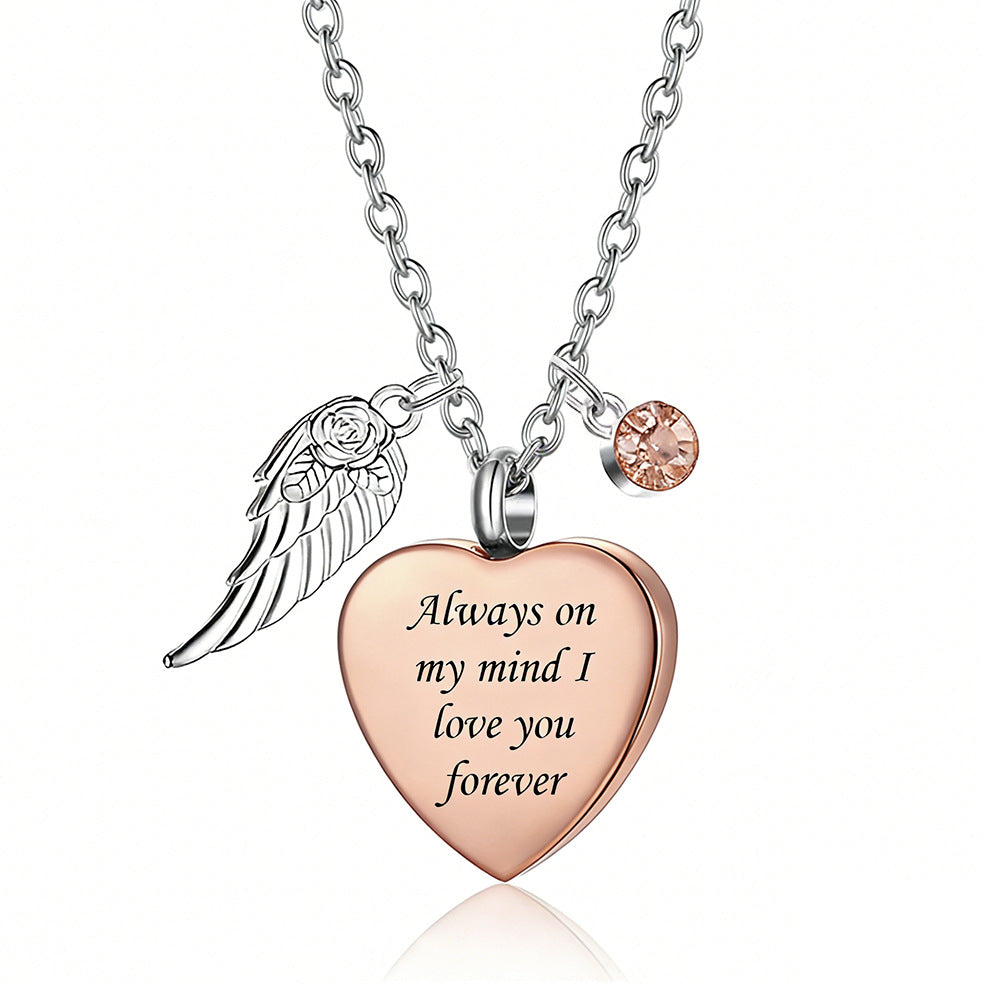 Commemorative Relatives Pets Can Open Urn Pendant