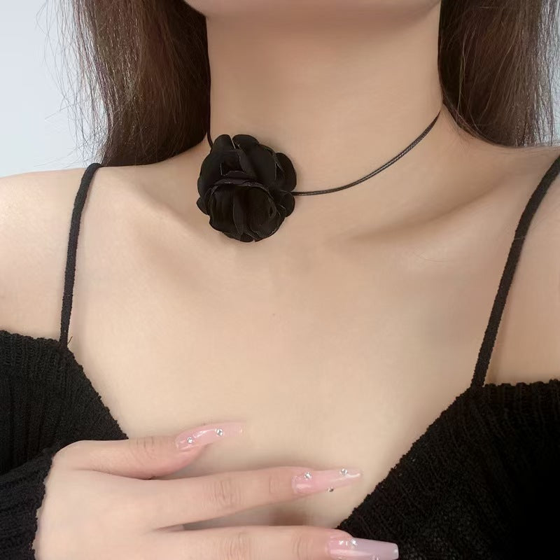 Women's & Men's Pearl Cross Hip Hop Niche Design Clavicle Necklaces
