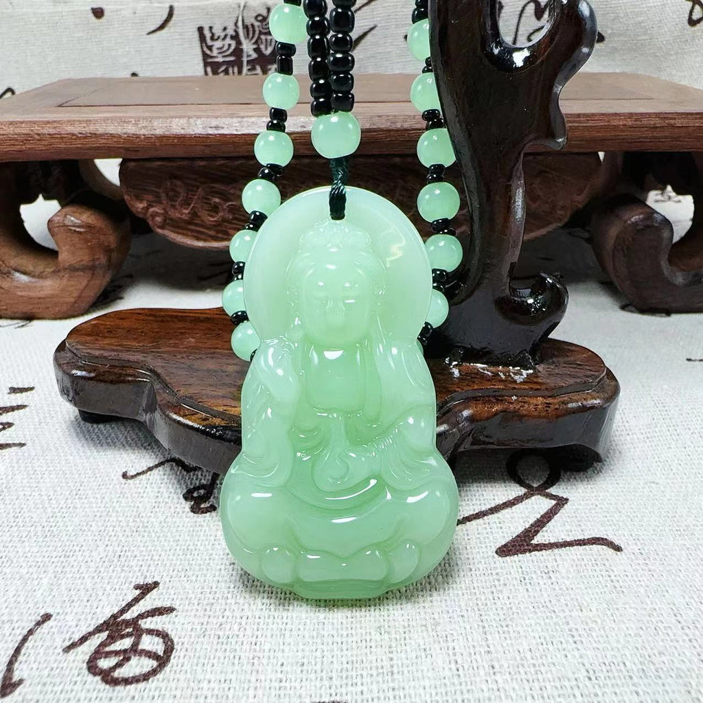 Women's & Men's Imitation Buddha Ethnic Sweater Chain Clothes Pendant