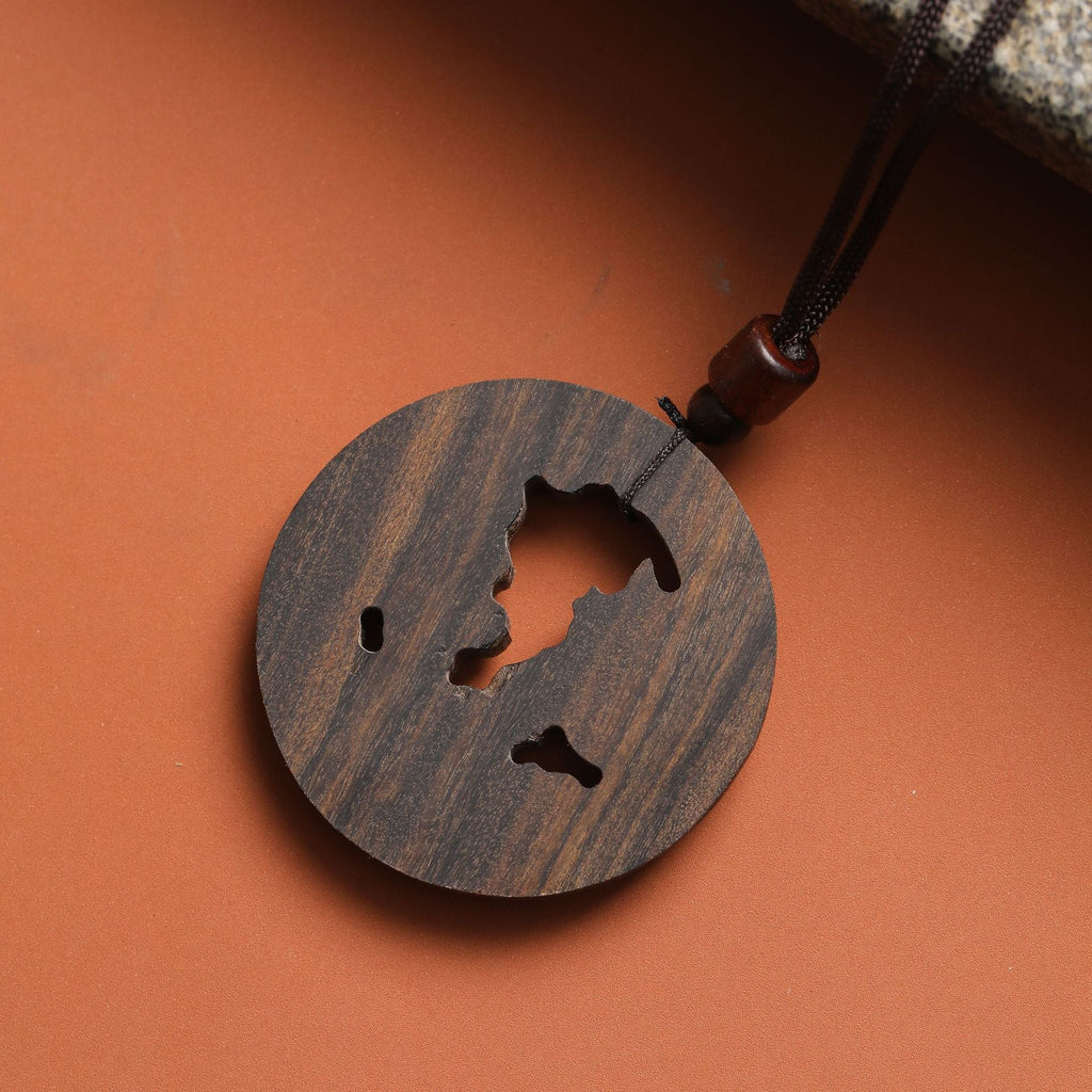 Powerful Dragon Horse Spirit Hollow Inlaid Personalized Pendant