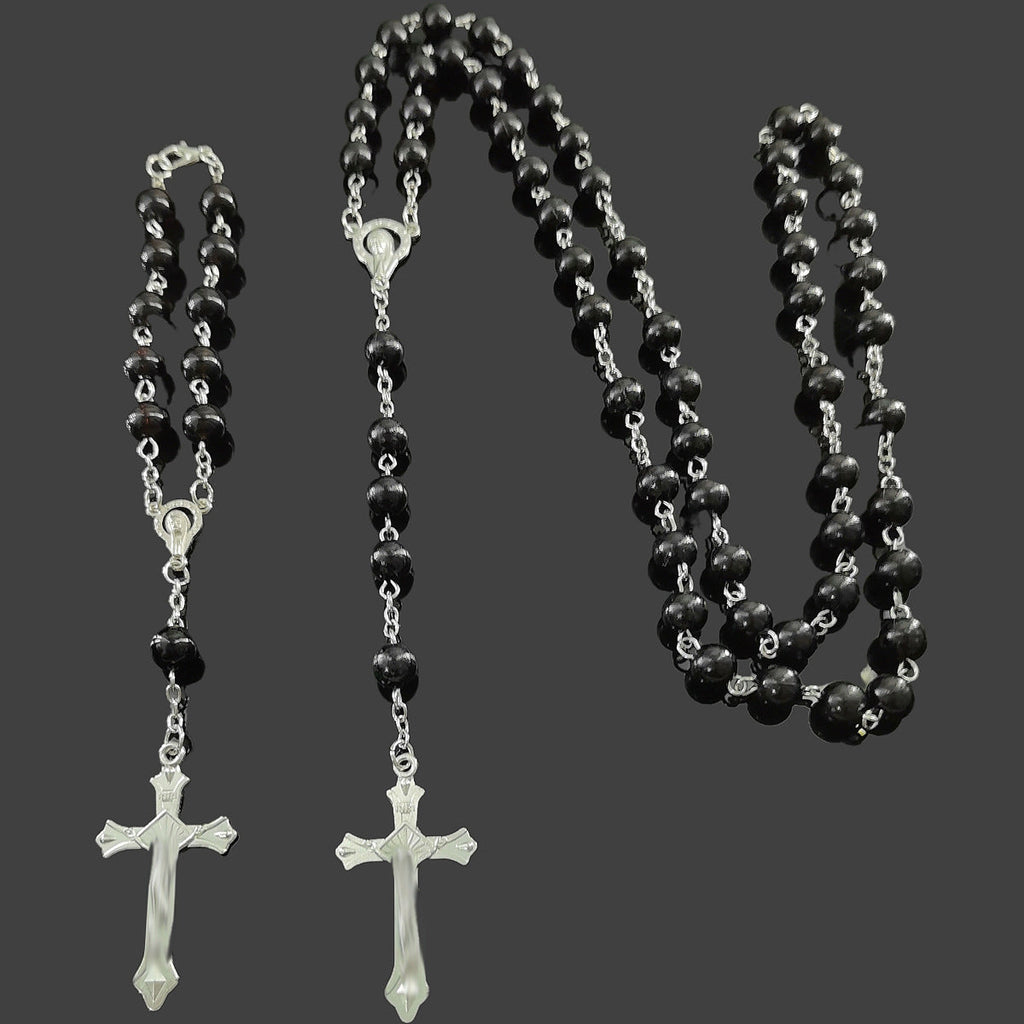 Geometric Imitation Pearl Long Sweater Decorations Jewelry Set