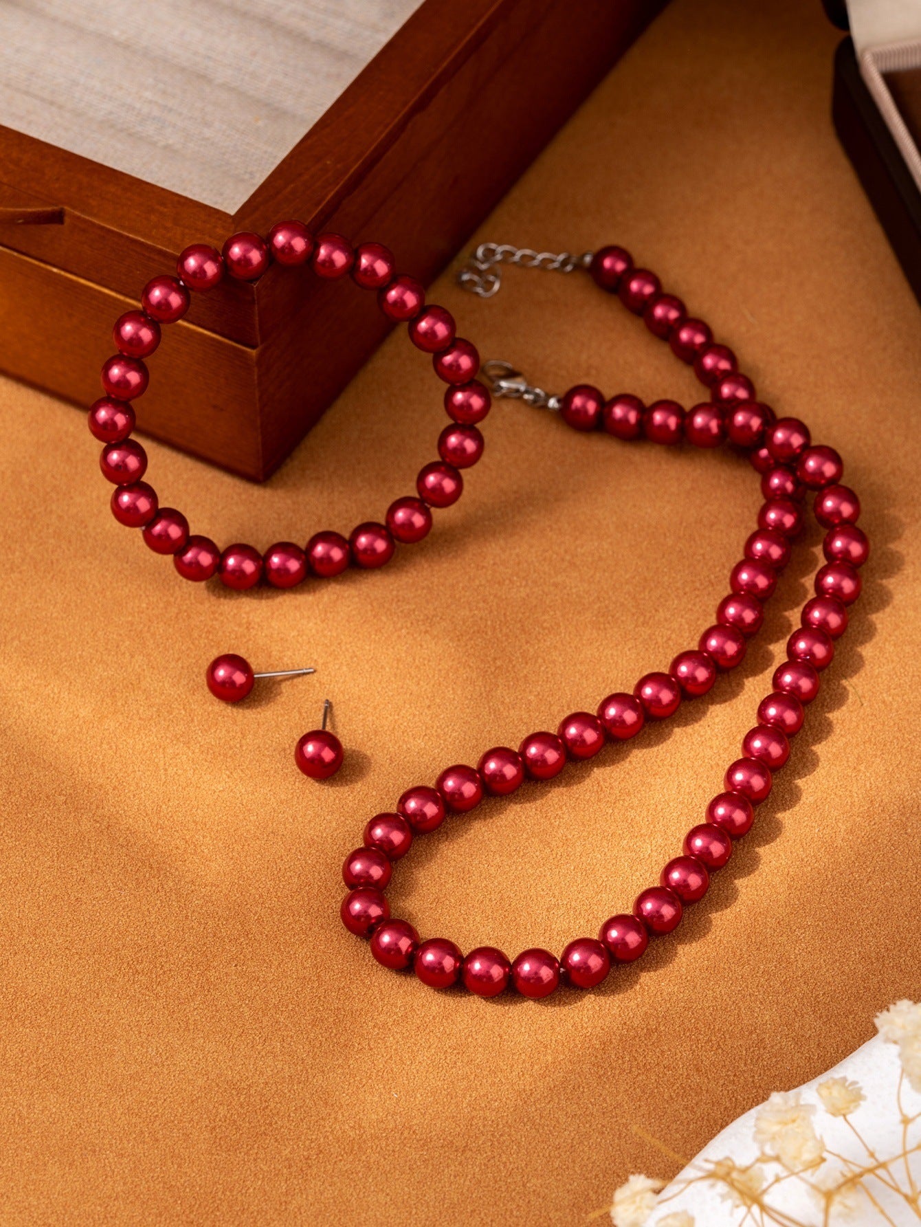 Cute Princess Style Electroplating Imitation Pearl Ear Bracelets