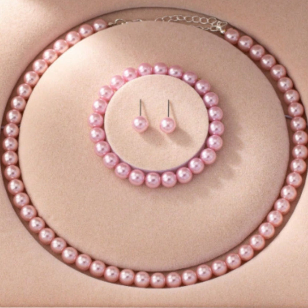 Cute Princess Style Electroplating Imitation Pearl Ear Bracelets