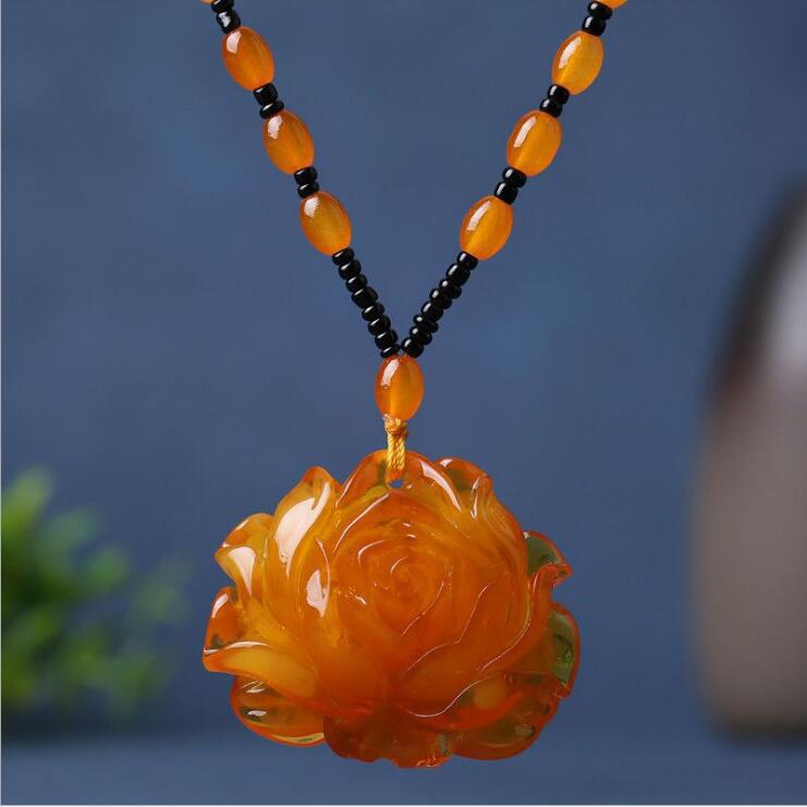 Women's & Men's Peace Buckle Lucky Gourd Long Sweater Pendant