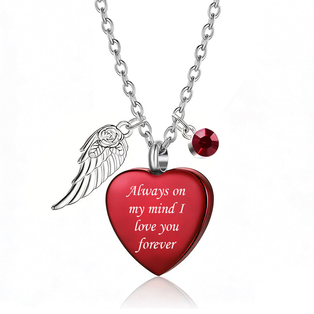 Commemorative Relatives Pets Can Open Urn Pendant
