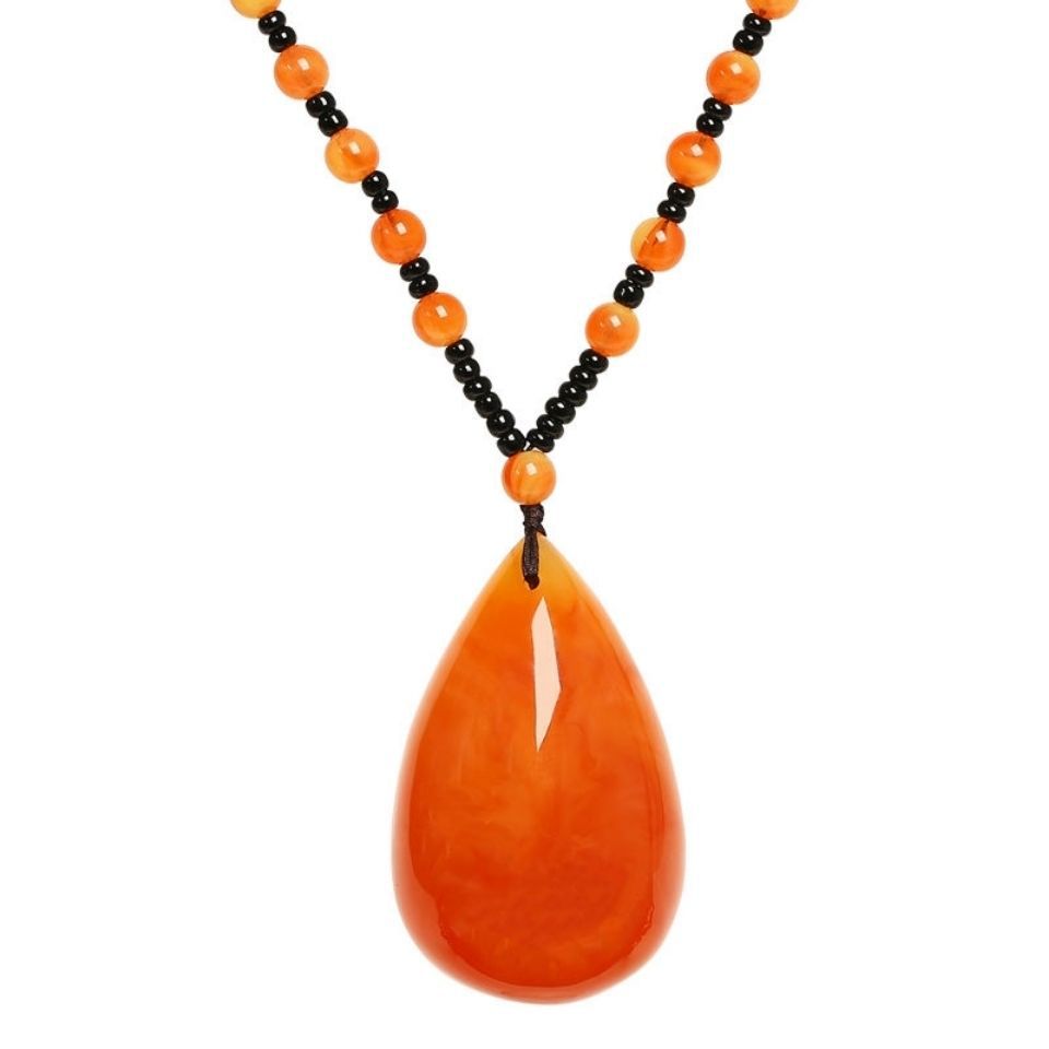 Women's & Men's Peace Buckle Lucky Gourd Long Sweater Pendant
