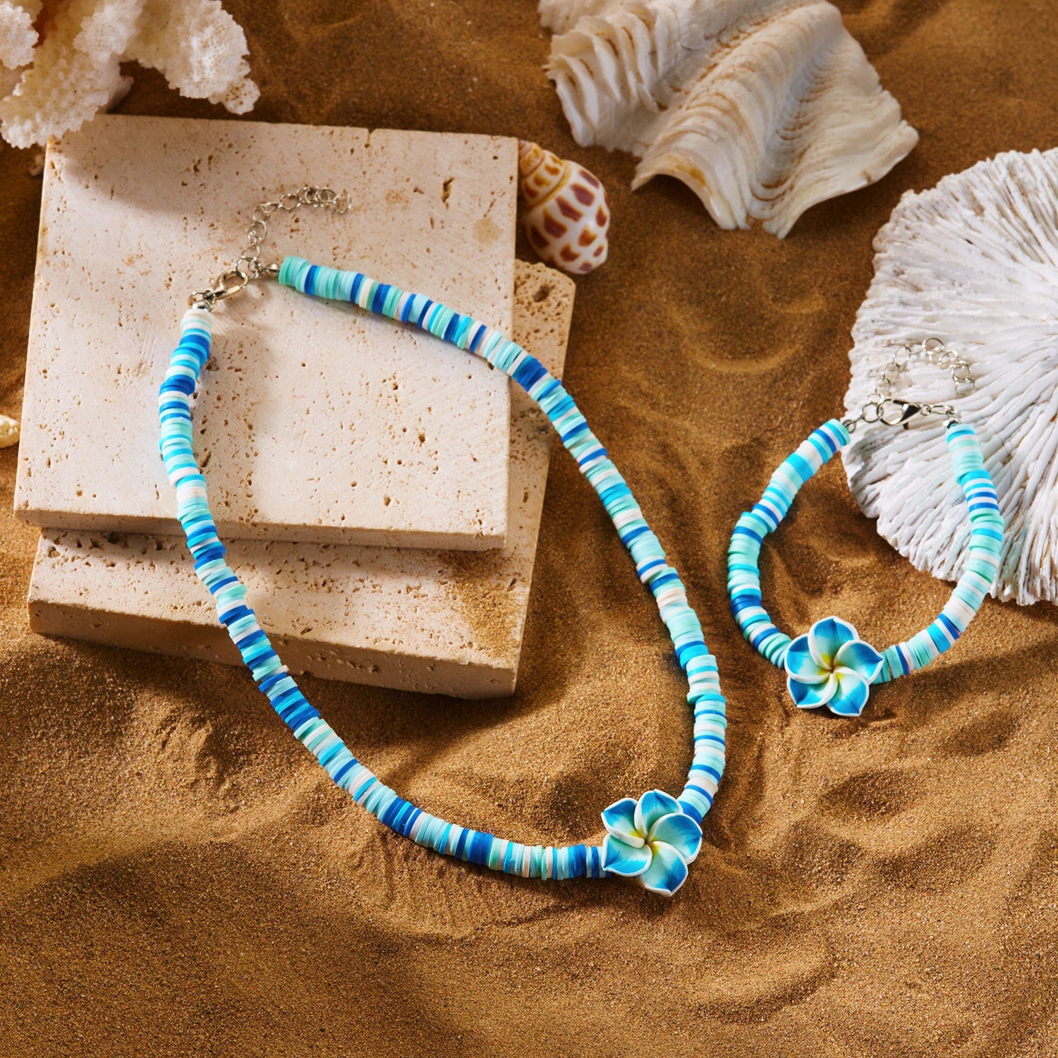 Women's Seaside Vacation Style Polymer Clay For Necklaces