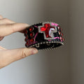 Dark Hot Style Leather Cross Retro Personality High Sense Fashionable Bracelets