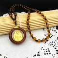 Women's & Men's Buddha Scenic Spot Maitreya Double-sided Statue Pendant
