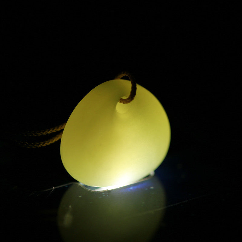 Natural Jade Small Boys Style Simple Gift Pendant