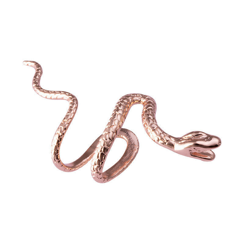 Comfortable Cool Attractive Three-dimensional Snake Adjustable Earrings