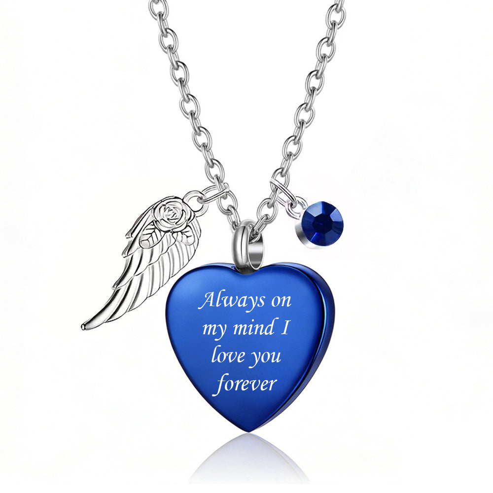 Commemorative Relatives Pets Can Open Urn Pendant