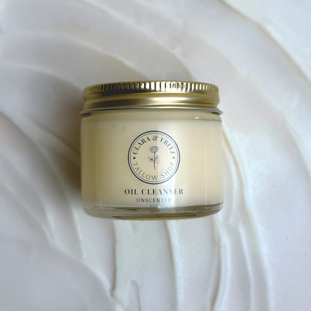Tallow-Based Oil Cleanser