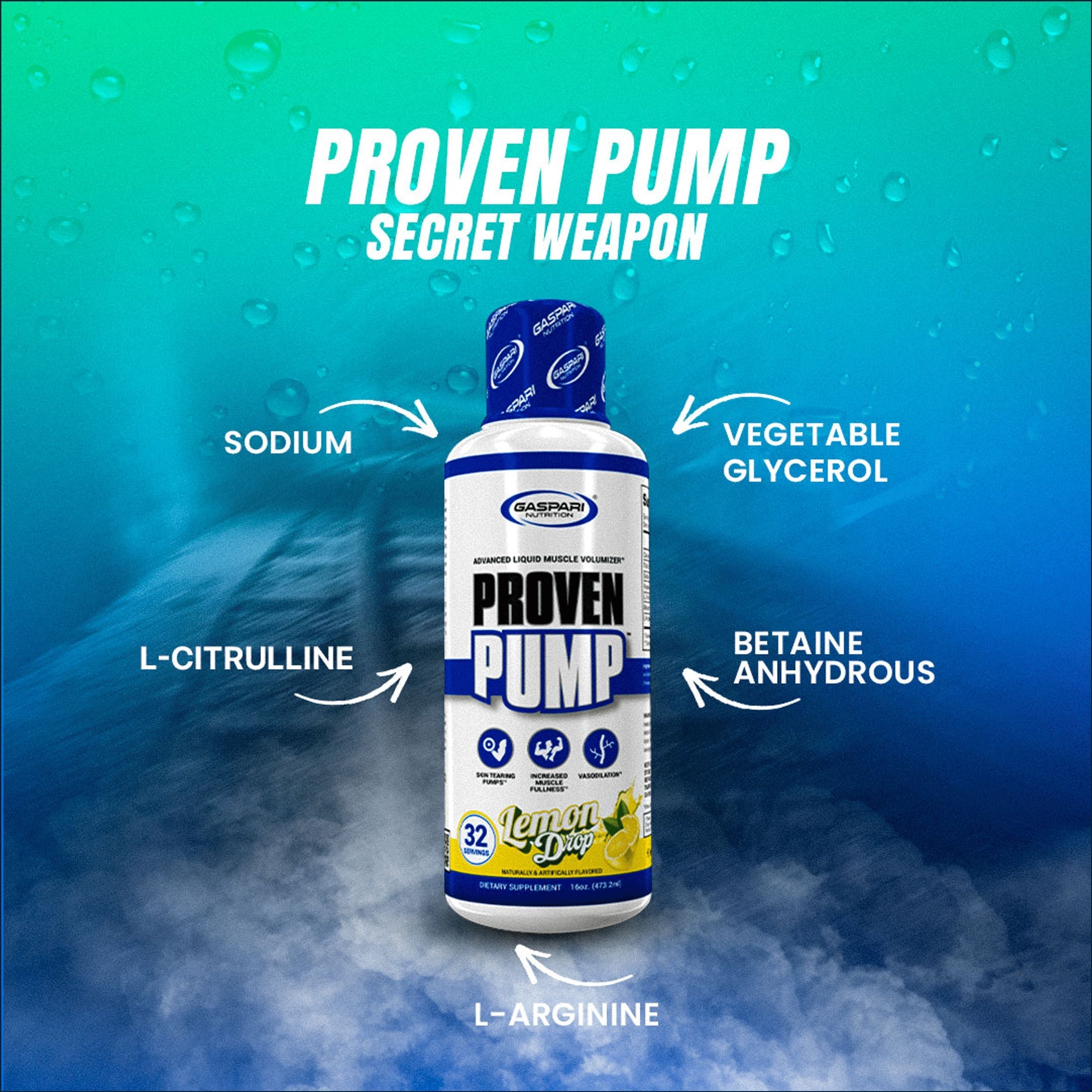 Gaspari Proven Pump - Muscle Volumizer, 32 Servings