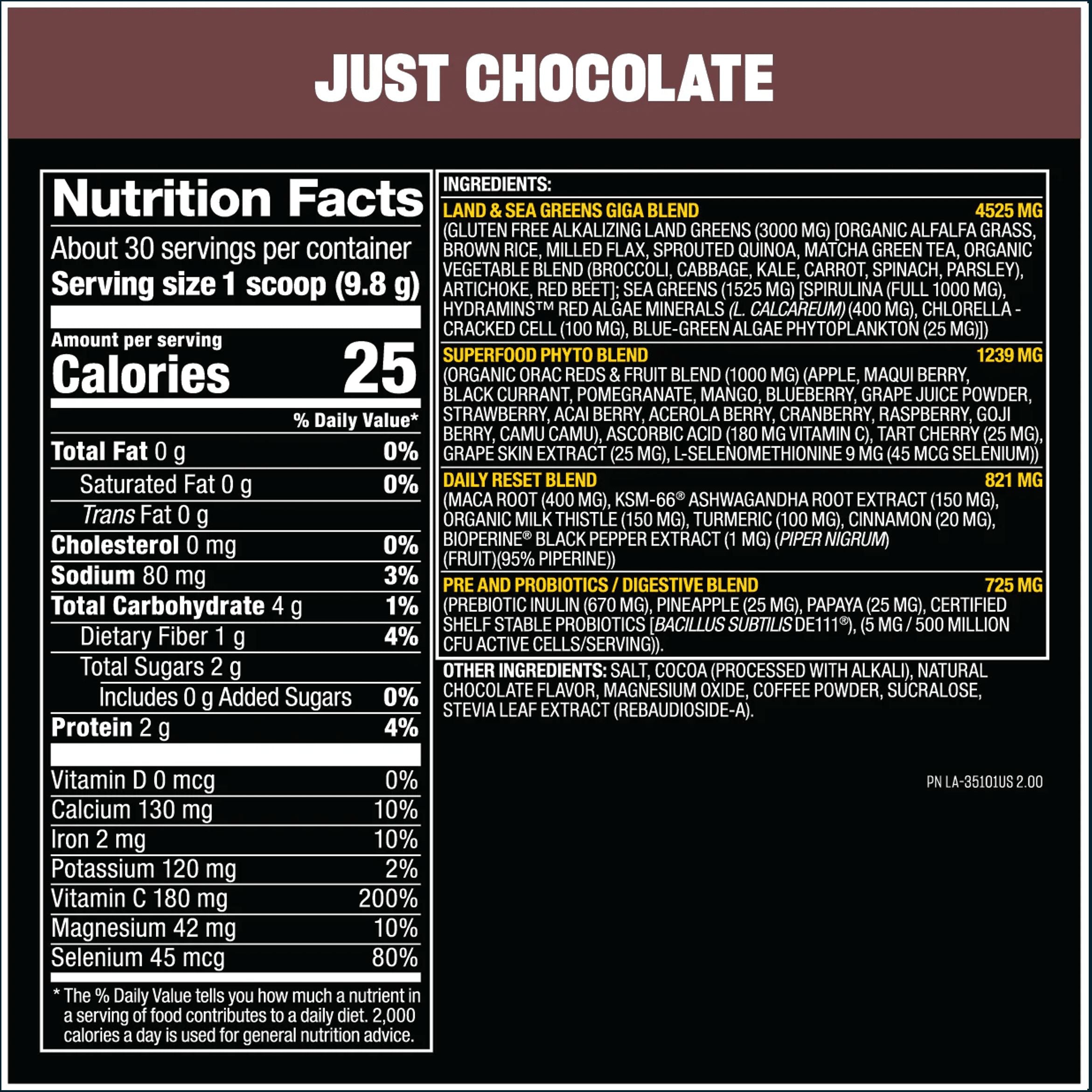 Mutant Big Greens, 30 Servings