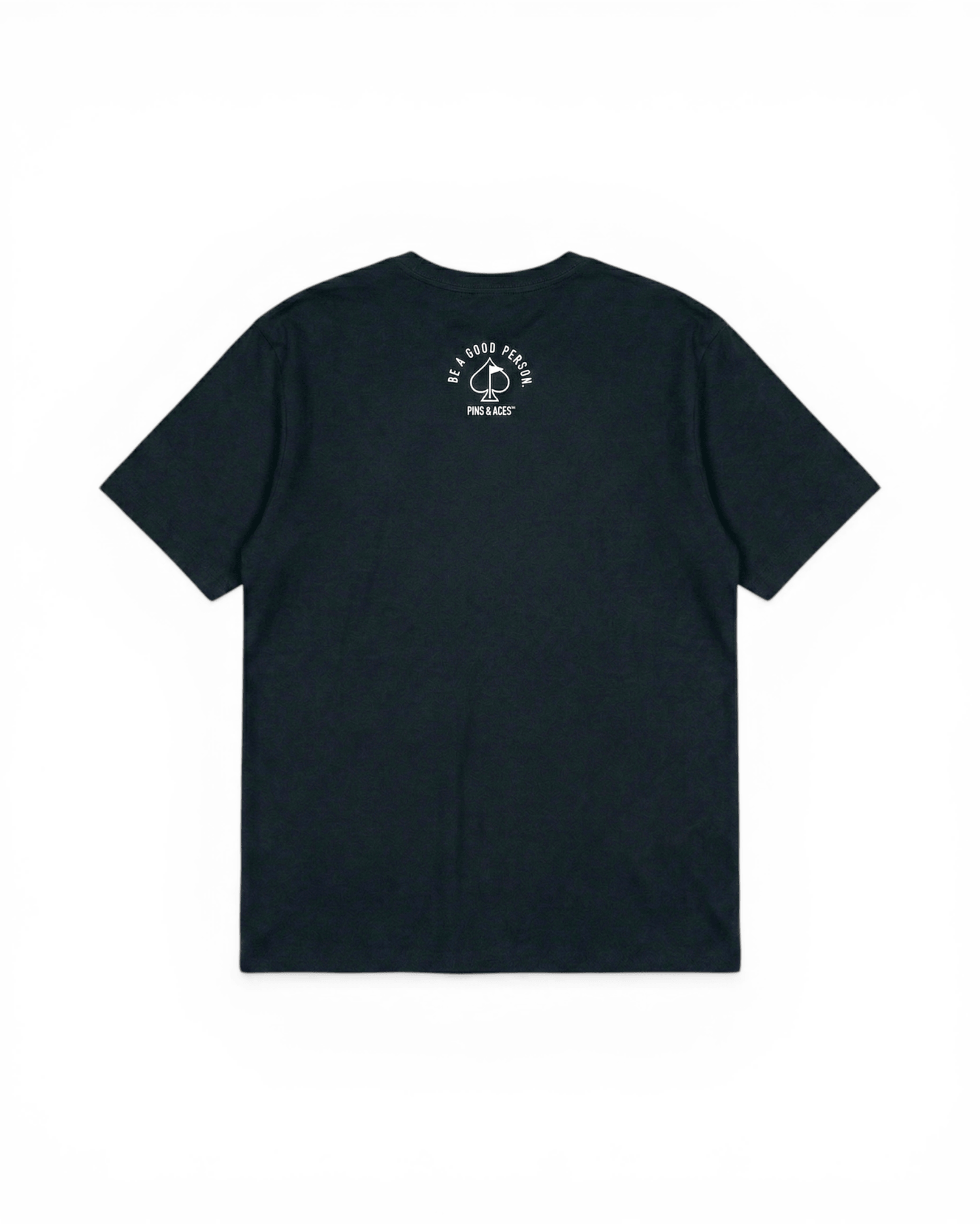 Be A Good Person X Pins and Aces Signature Tee - Black
