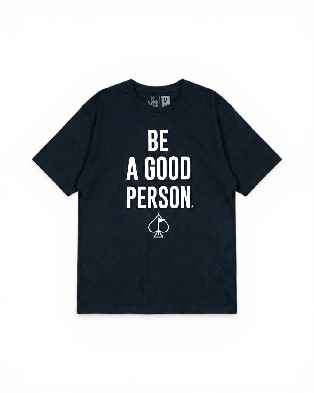 Be A Good Person X Pins and Aces Signature Tee - Black