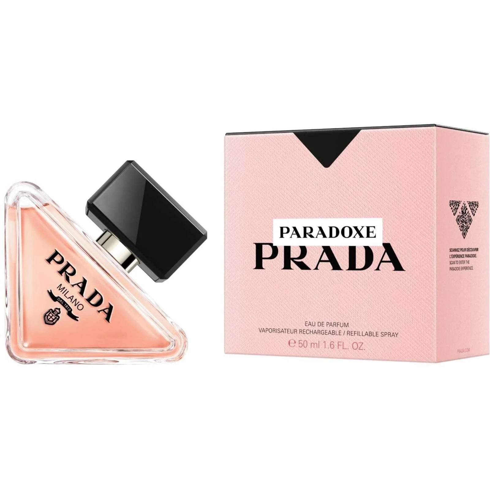 Prada Paradoxe Eau de Parfum with White Musk & Amber – 3 oz (90 ML)