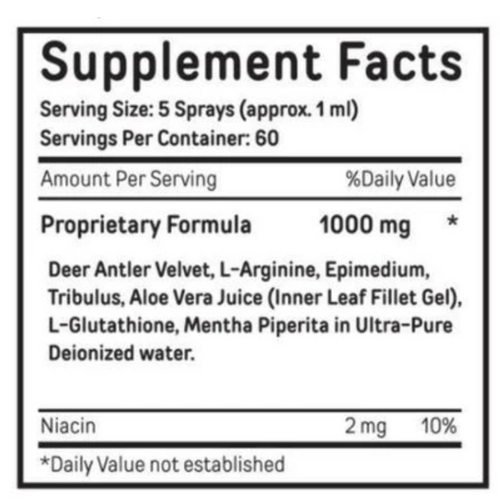 Bucked Up Deer Antler Velvet Spray – Natural Growth, Recovery & Performance Support