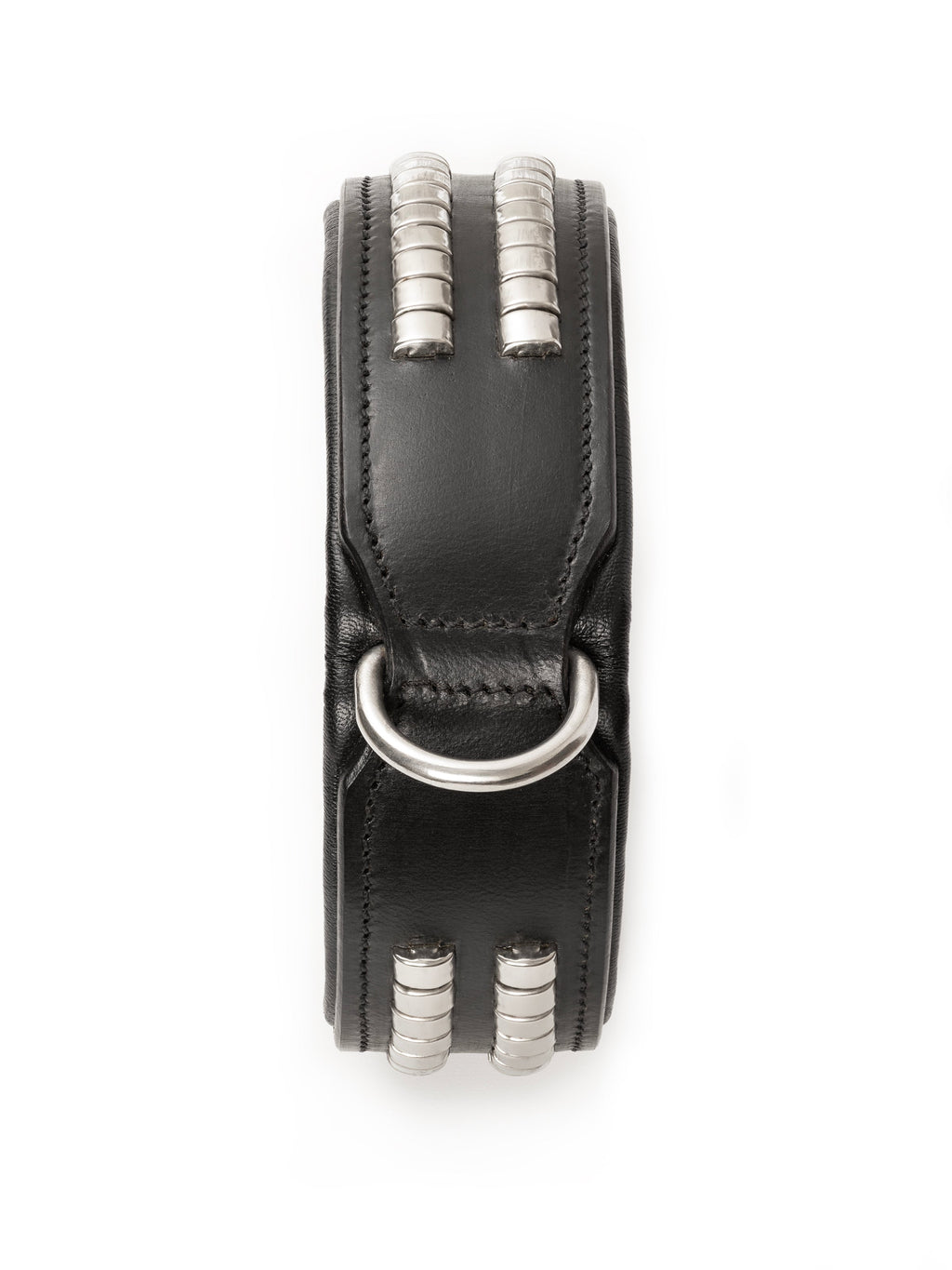 Leather Collar with Designer Studs