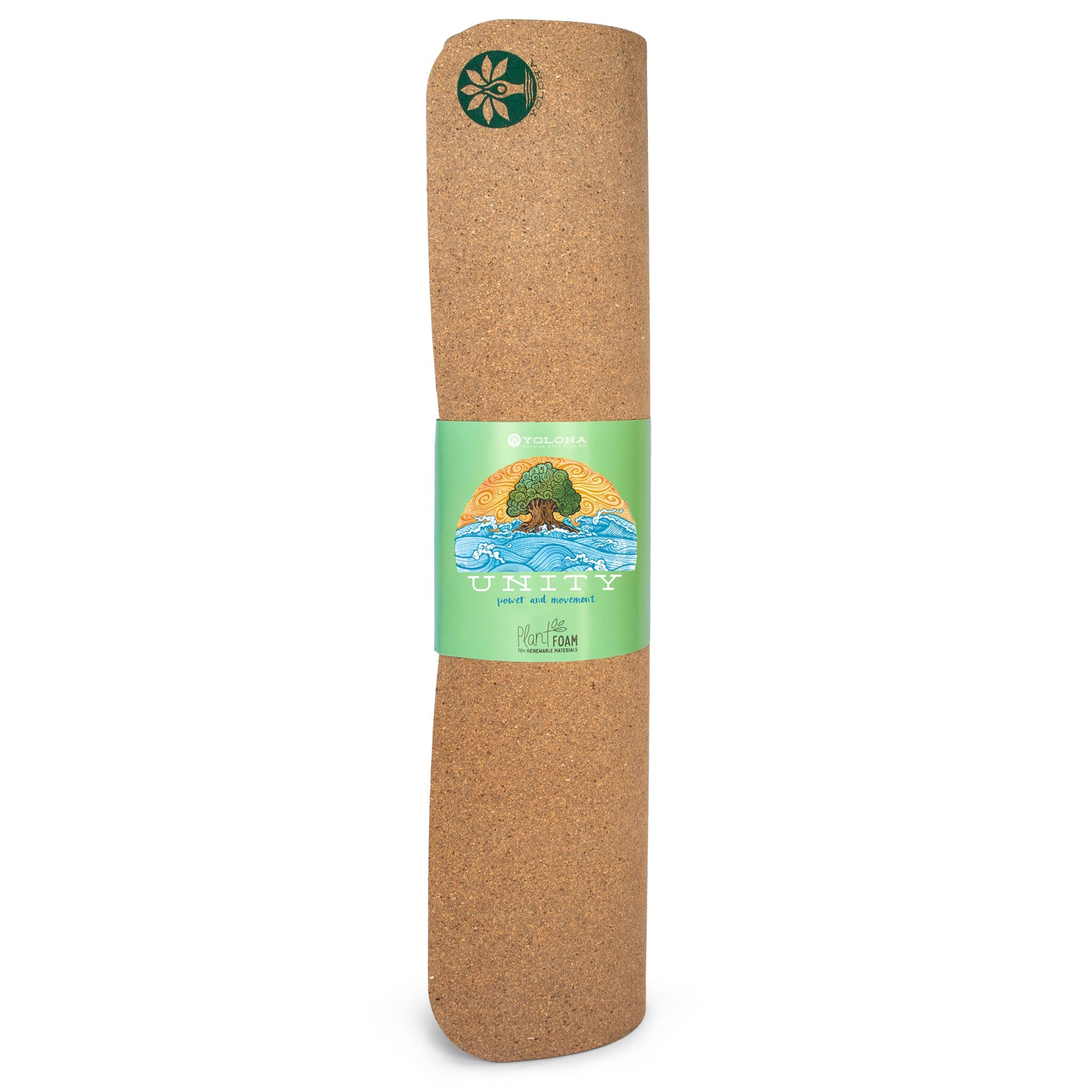 Awaken and Transform Unity Pro Cork Yoga Mat