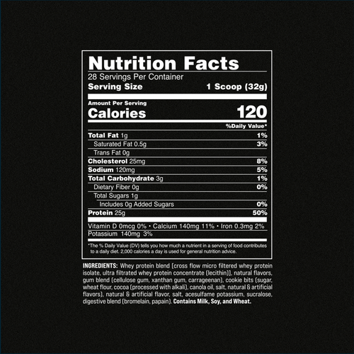 Animal Isolate Loaded Whey Protein, 2lbs