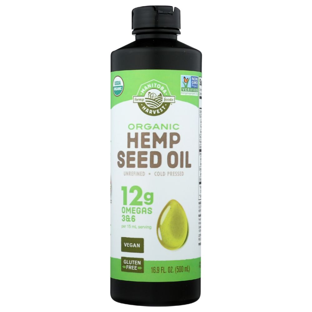 MANITOBA HARVEST: Organic Hemp Seed Oil, 16.9 oz
