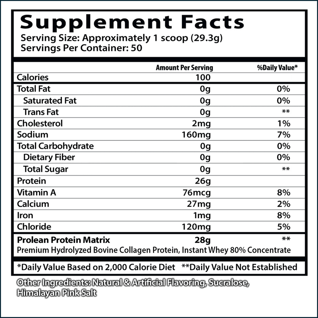 Insane Labz ProLean Dual Protein, 50 Servings
