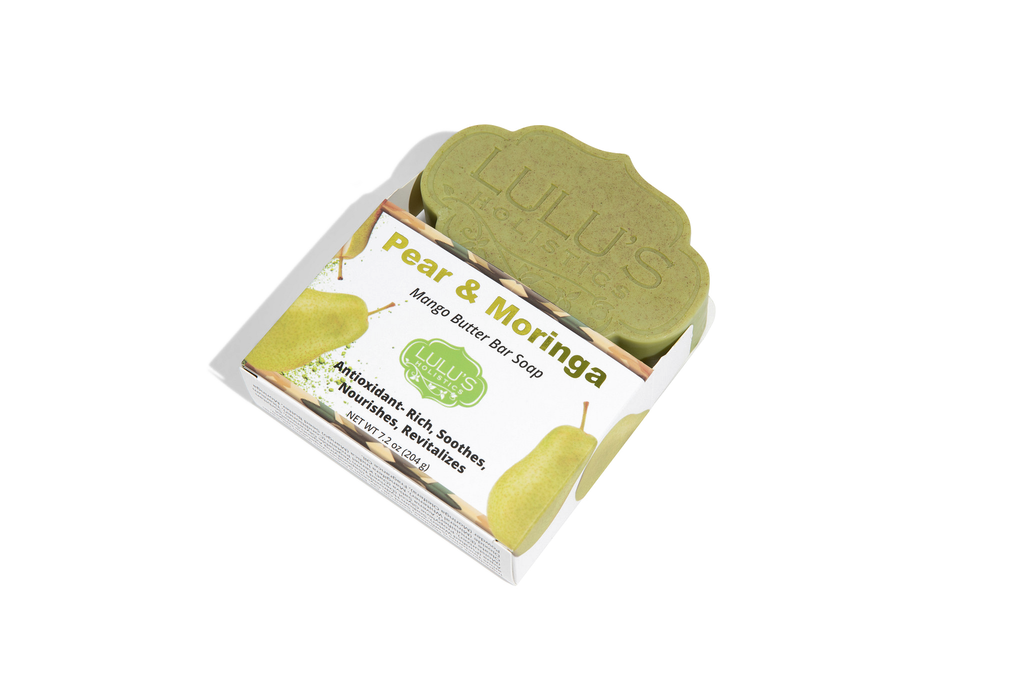 Pear & Moringa Mango Butter Bar Soap – Nourishing Cleanse