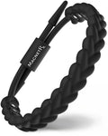Magnetic Silicone Golf Bracelets (Braided)
